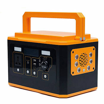Туристична сонячна станція A-520C 220V з USB та Type-C на 15600 mAh 500W