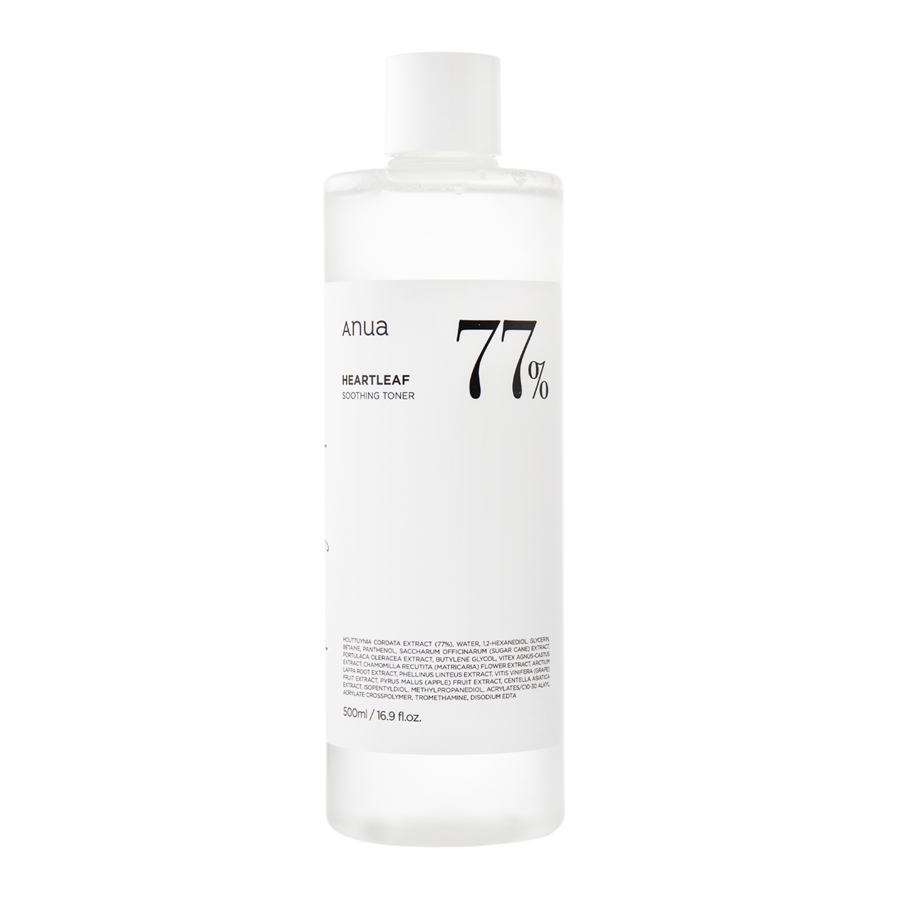 Заспокійливий тонер для обличчя ANUA Heartleaf 77% Soothing Toner 500ml