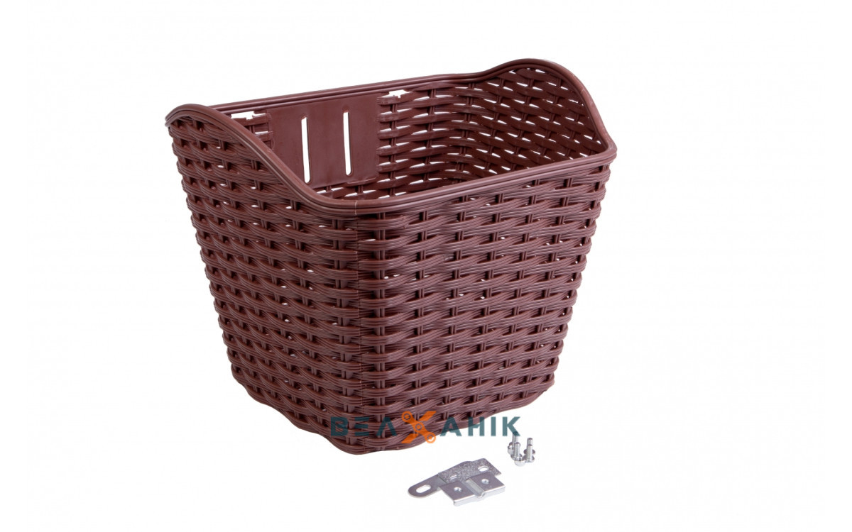 Кошик 26-28/quot; Pl 340х260х270 мм без стійки коричневий, фото 1