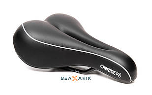 Сідло універсальне ONRIDE Relax Gel 275x170 мм сталеві рамки чорне