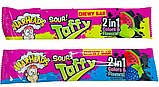 Жувальна цукерка WarHeads Sour Taffy Bar 2в1 Watermelon Аpple 42г, фото 6