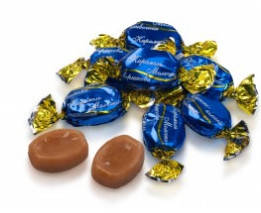 Карамельні цукерки Молочно-вершкові з яскравим молочним смаком 250 грамів | ХБФ