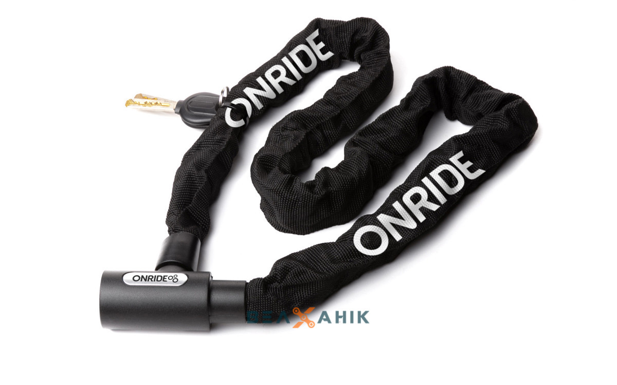 Замок на ключі 5х1000 мм ONRIDE Tie Lock 10 ланцюговий