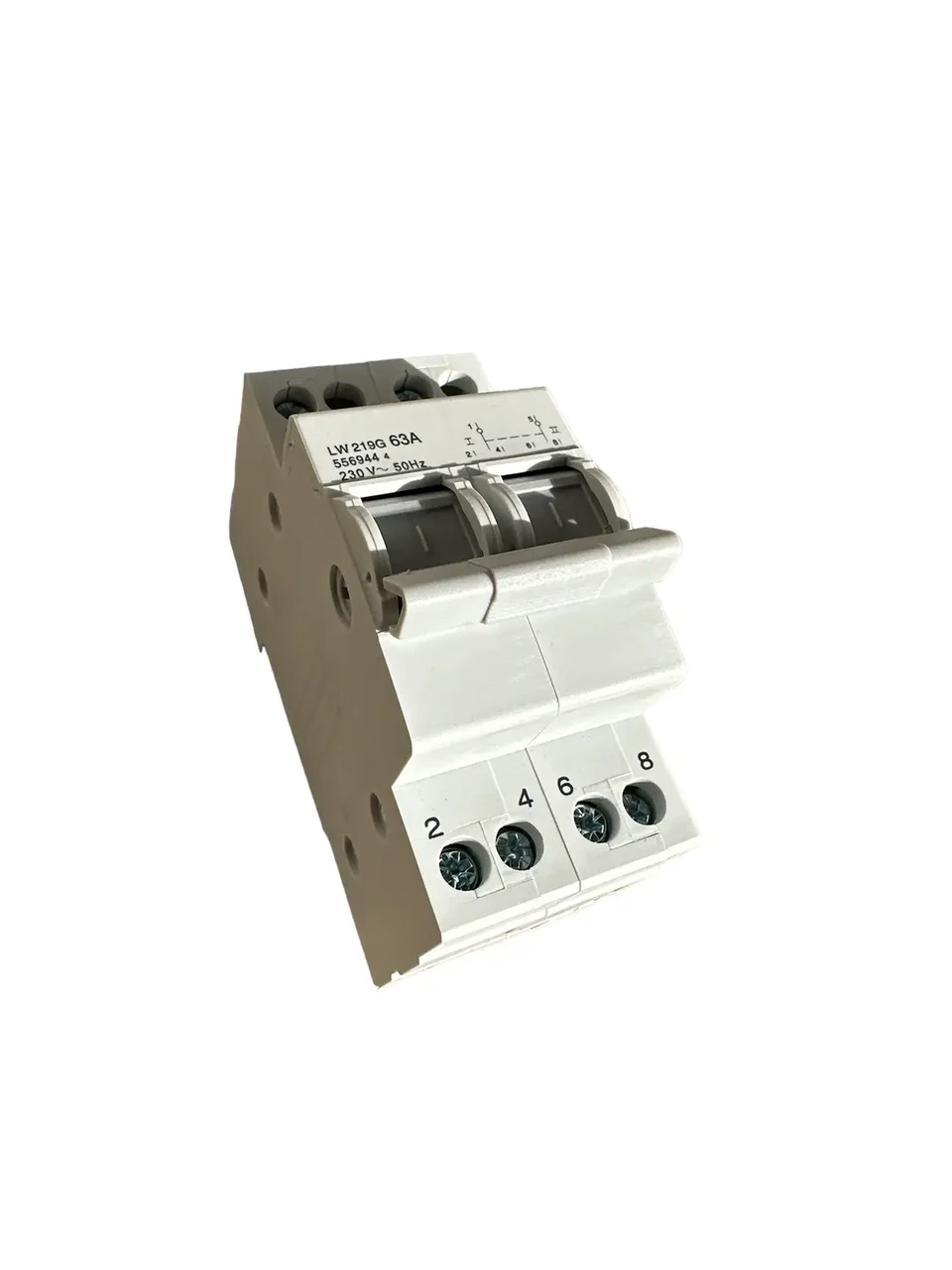 Перемикач навантаження 2P 63A 230V (Пакетник)