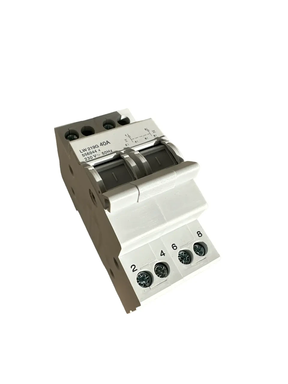 Перемикач навантаження 2P 40A 230V (Пакетник)