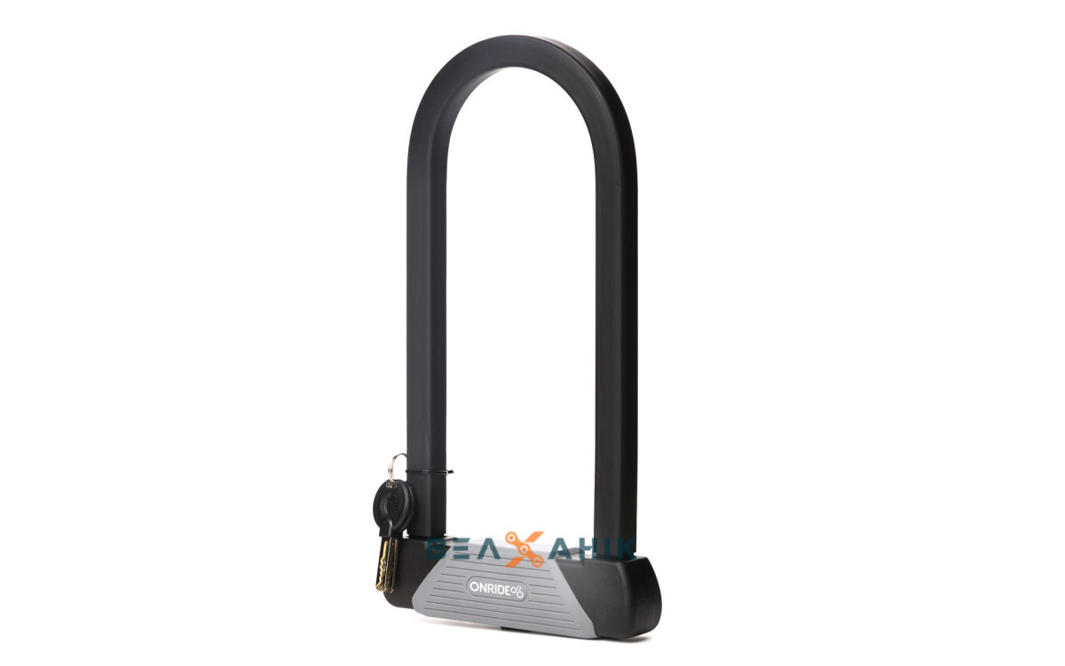 Замок U-Lock 16x118x265 мм ONRIDE Сlamp 20 скоба, фото 1
