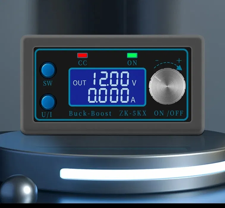 ZK-5KX DC-DC понижуючий/підвищуючий перетворювач CC | CV 0.6-36V 5A 8, фото 1