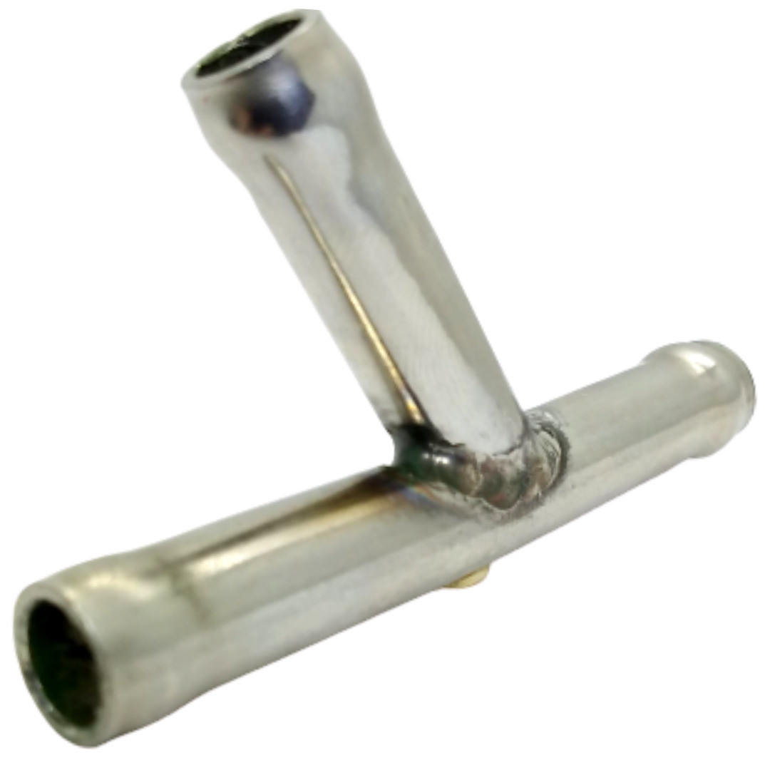 Трійник охолодження 1K0121087AA Seat, VW  з нержавійки - ДОВІЧНА ГАРАНТІЯ, фото 1