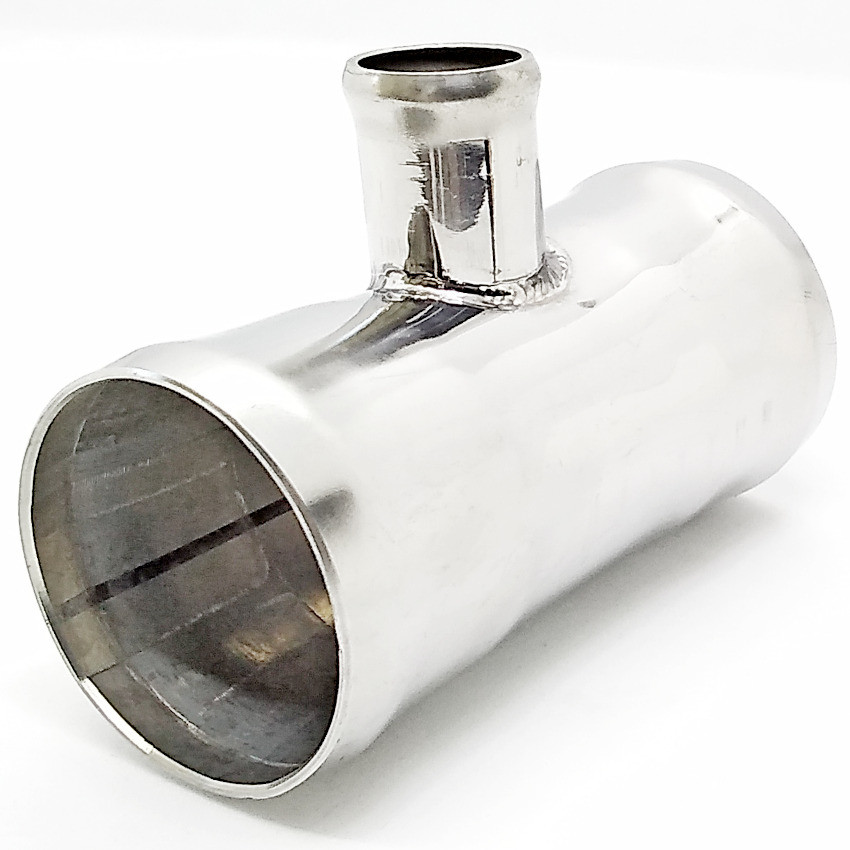 Трійник радіатора 1370A627 Mitsubishi з нержавійки - ДОВІЧНА ГАРАНТІЯ, фото 1