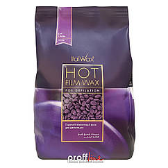 Віск плівковий для депіляції в гранулах ItalWax Plum, 1000 г