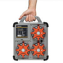 Комплект Акумуляторних Ліхтарів Mactronic X-Flare (30 Lm) Red/Blue/Amber Recharg 12v/220V Magnetic (PSD0112), фото 9