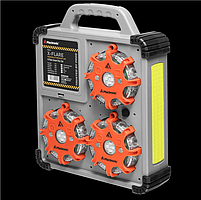 Комплект Акумуляторних Ліхтарів Mactronic X-Flare (30 Lm) Red/Blue/Amber Recharg 12v/220V Magnetic (PSD0112), фото 10