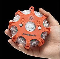Комплект Акумуляторних Ліхтарів Mactronic X-Flare (30 Lm) Red/Blue/Amber Recharg 12v/220V Magnetic (PSD0112), фото 11