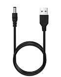 Кабель USB-DC 5V 5.5х2.5 mm для живлення роутера, модему від повербанка, фото 4