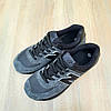 Чоловічі кросівки New Balance 574 Dark Grey (Сірі) Взуття Нью Беланс 574 замша сітка демісезон, фото 5