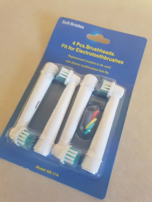 Насадки на зубну щітку (паковання 4 штуки), фото 1