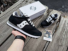 Кросівки Saucony Jazz Original 2044-449s Black White чорні Оригінал, фото 4