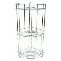 Полиця у ванну кутова A-PLUS 22.2 х 22.2 х 33.5 см (1161)