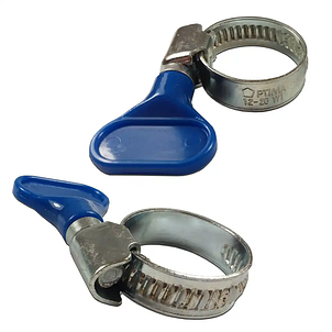 Хомут черв'ячний з метеликом