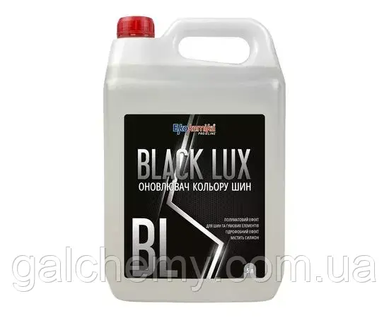 Засіб для очищення і полірування шин Ekokemika BLACK LUX 5 л