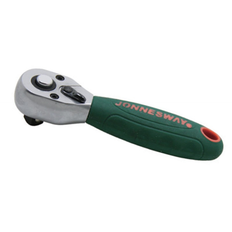 Трещітка коротка силова JONNESWAY R2904B 1/2"DR (36 зуб.) 170 мм
