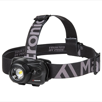 Налобний Ліхтар Mactronic Maverick (595 Lm) Focus Recharg Type-C (AHL0053) з фокусуванням променя та сенсором руху