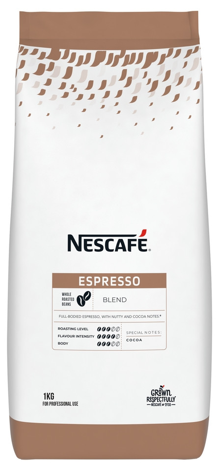 ОРИГІНАЛ! Кава в зернах Nescafe Espresso 1кг, смачна 100% арабіка із Венесуели середнього обсмажування