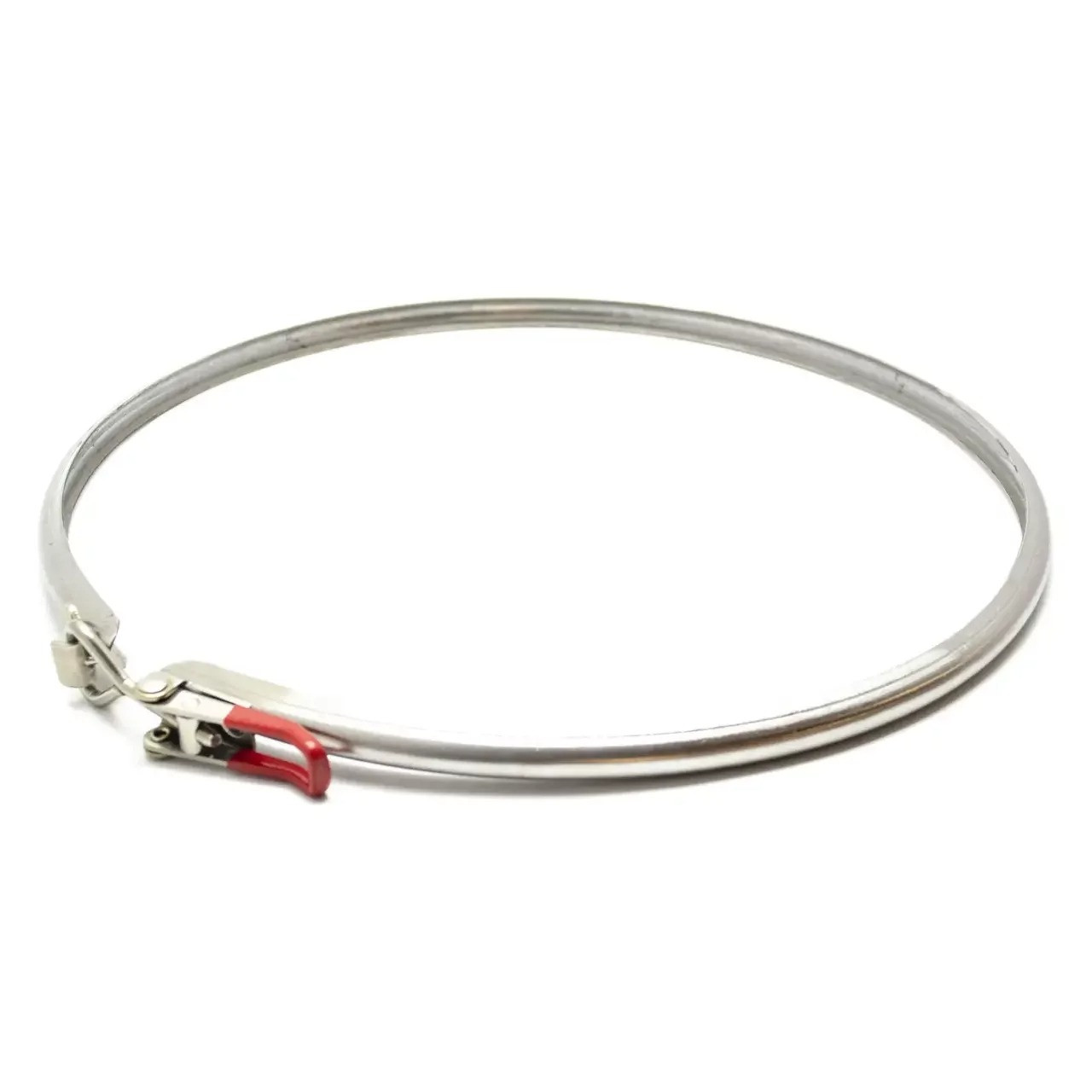 Хомут універсальний швидкозатискний з регулюванням на бак 50 л, фіксатор для перегінного куба, фото 1