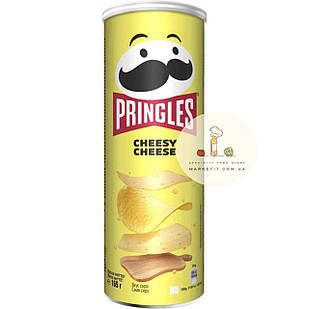 Чипси картопляні Pringles Cheese Cheese, зі смаком сиру 165 г.