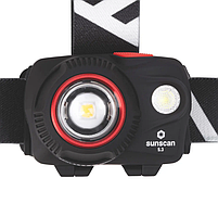 Налобний Ліхтар Mactronic Sunscan 5.3 (300 Lm) 90 CRI (PHL0031) з фокусуванням променя, фото 3