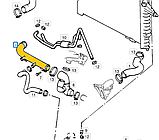 Патрубок 1336727 Opel з нержавіючої сталі, фото 5