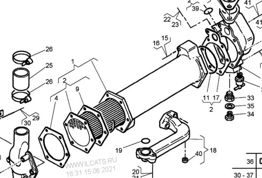 Теплообмінник 5000824945 Renault  з нержавійки - ДОВІЧНА ГАРАНТІЯ, фото 1