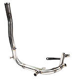 Патрубок охолодження 028121065H VW Transporter з нержавійки 70XB, 70XC, 7DB, 7DW, 7DK 1.9 - ДОВІЧНА ГАРАНТІЯ, фото 2