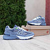Чоловічі кросівки New Balance 990 Grey (Сірі з салатовим) Взуття Нью Беланс 993 замша текстиль демісезон, фото 10