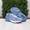 Чоловічі кросівки New Balance 990 Grey (Сірі з салатовим) Взуття Нью Беланс 993 замша текстиль демісезон, фото 5