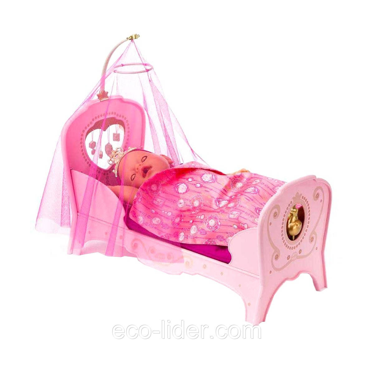 Интерактивная кроватка для куклы BABY BORN - СЛАДКИЕ СНЫ ПРИНЦЕССЫ (свет, звук) - фото 1 - id-p415724399
