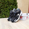 Чоловічі кросівки New Balance 725 Black White (Чорні) Взуття Нью Беланс 725 шкіра текстиль демісезон В'єтнам, фото 11