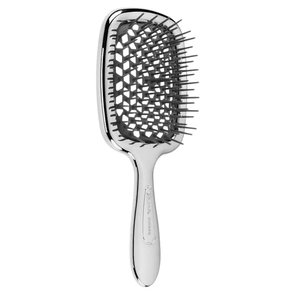 Щітка для волосся Janeke SuperBrush Limited Edition, срібляста з сірим (CRSP230), фото 1