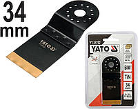 Пилка Для Реноватора 40 х 34 мм BiM-TiN YATO (YT-34702)