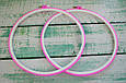 П'яльця круглі пластикові, з внутрішнім заломом, діаметр 27см, фото 2