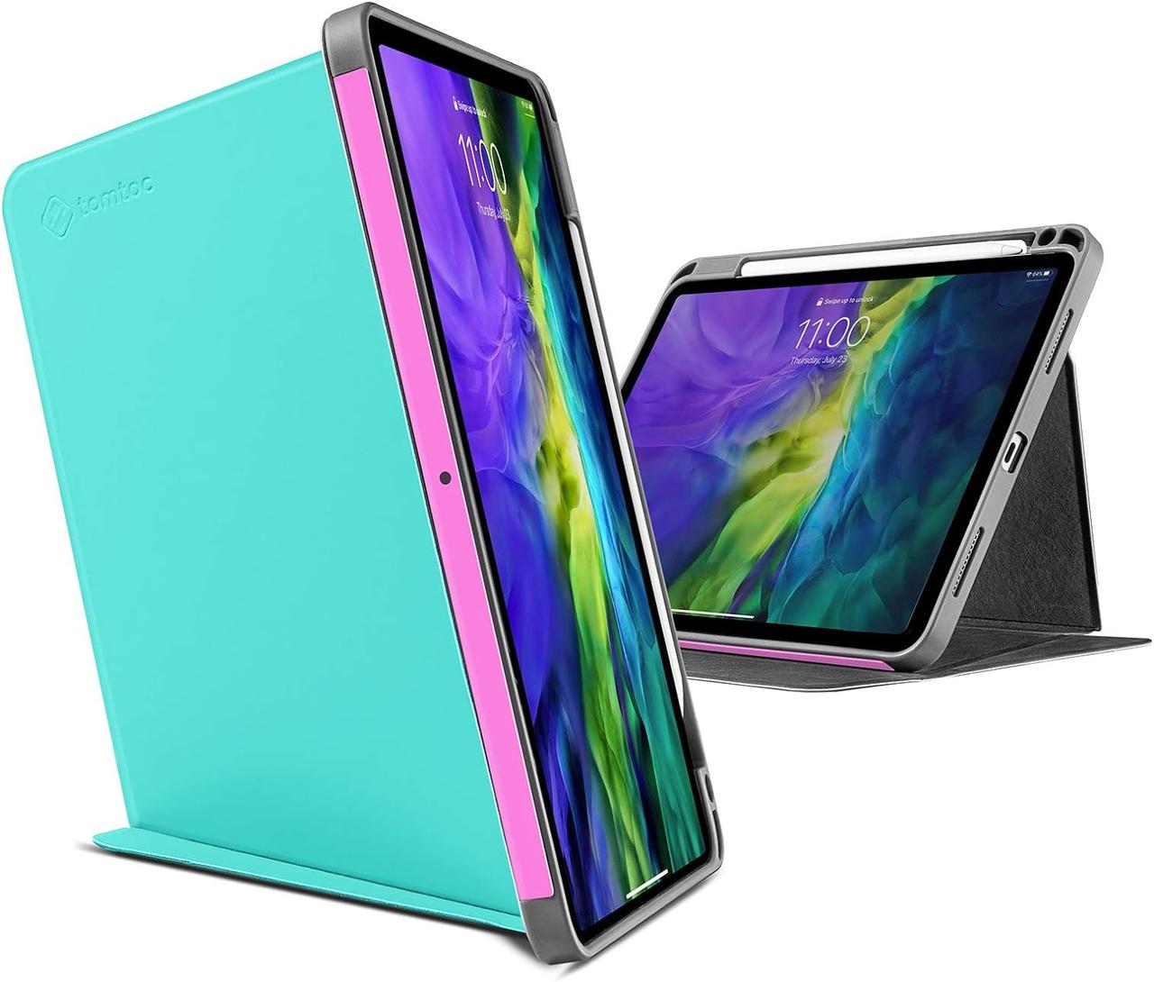 Сток Вертикальний чохол tomtoc для iPad Pro 11 2020 та 2018 років, синій, фото 1