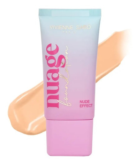 Тональний крем Vivienne Sabo Nuage Nude Effect Foundation № 02, 25 мл