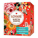 Набір чорного чаю 4 види Lovare Black Tea Assorted у пакетиках 32*2 гр (Ловаре), фото 2