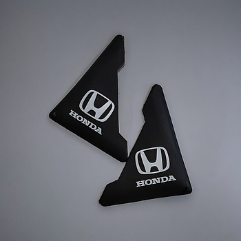 Куточки на двері автомобіля Honda для захисту від сколів, трафаретний друк