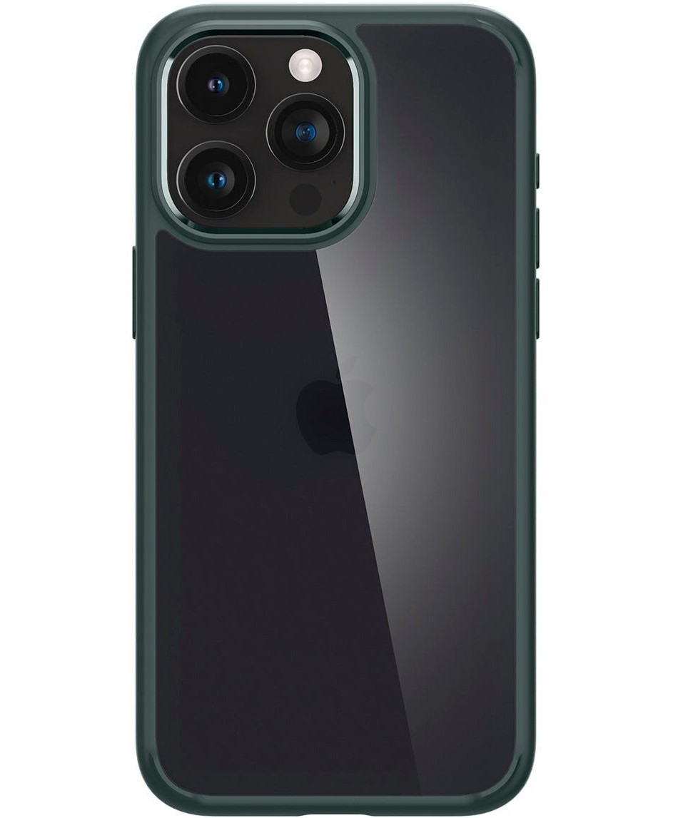 Чохол-бампер для телефону Spigen Ultra Hybrid Apple iPhone 15 Pro Frost Green (ACS06710)