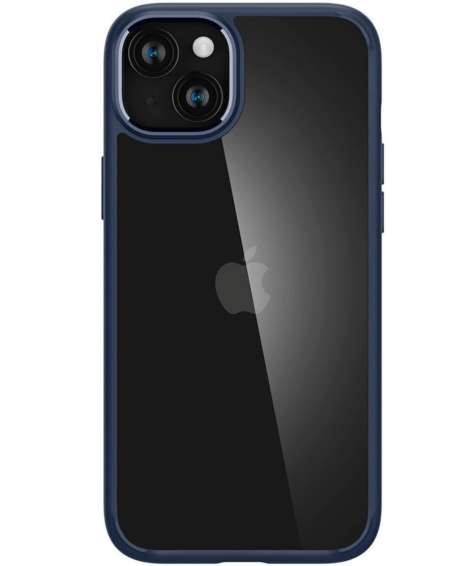 Чохол-бампер для телефону Spigen Ultra Hybrid Apple iPhone 15 Navy Blue (ACS06801)