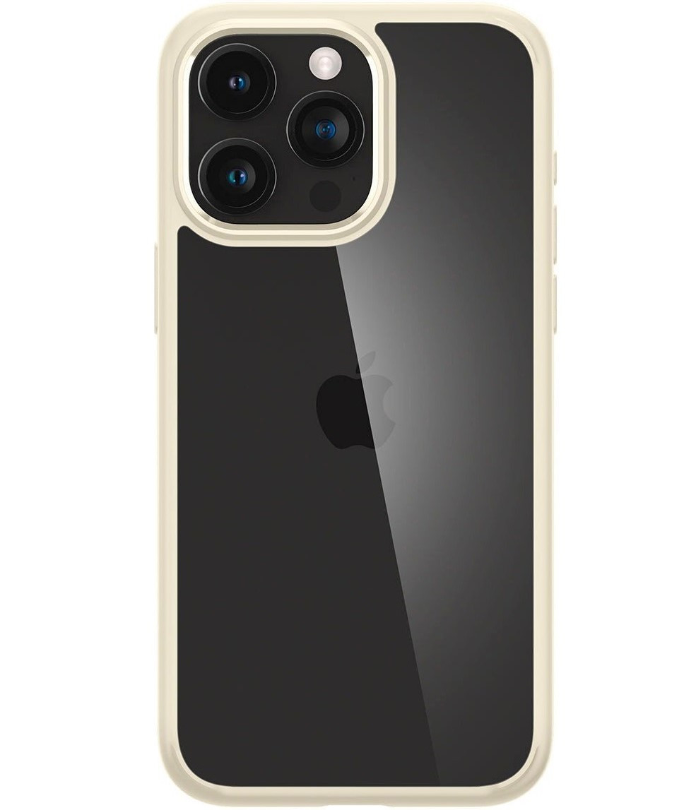 Чохол-бампер для телефону Spigen Ultra Hybrid Apple iPhone 15 Pro Mute Beige (ACS06712)