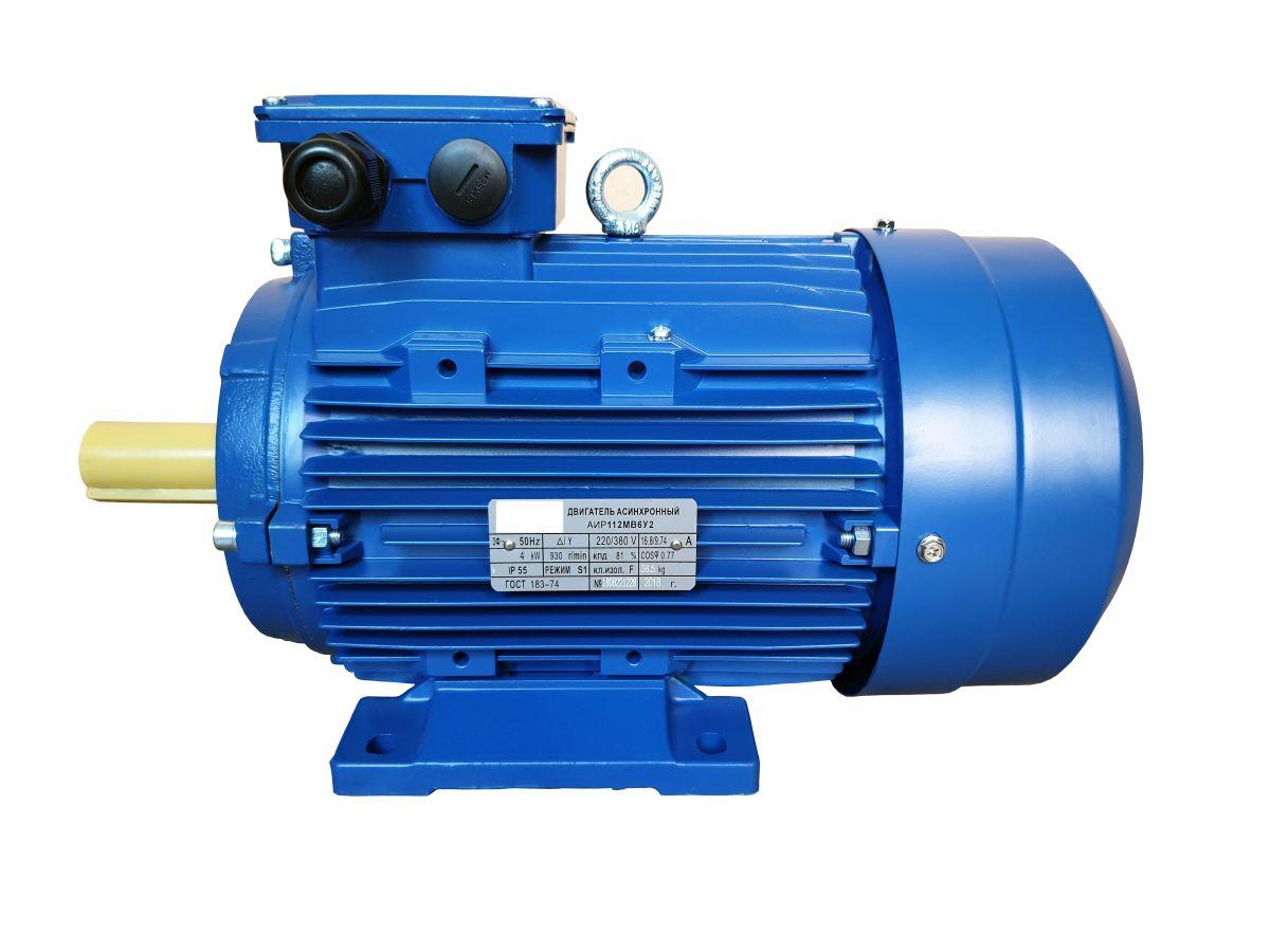 ЭЛЕКТРОДВИГАТЕЛЬ ТРЁХФАЗНЫЙ АИР 250М2 (IM 1081) 90,0 кВт 3000 об/мин ...