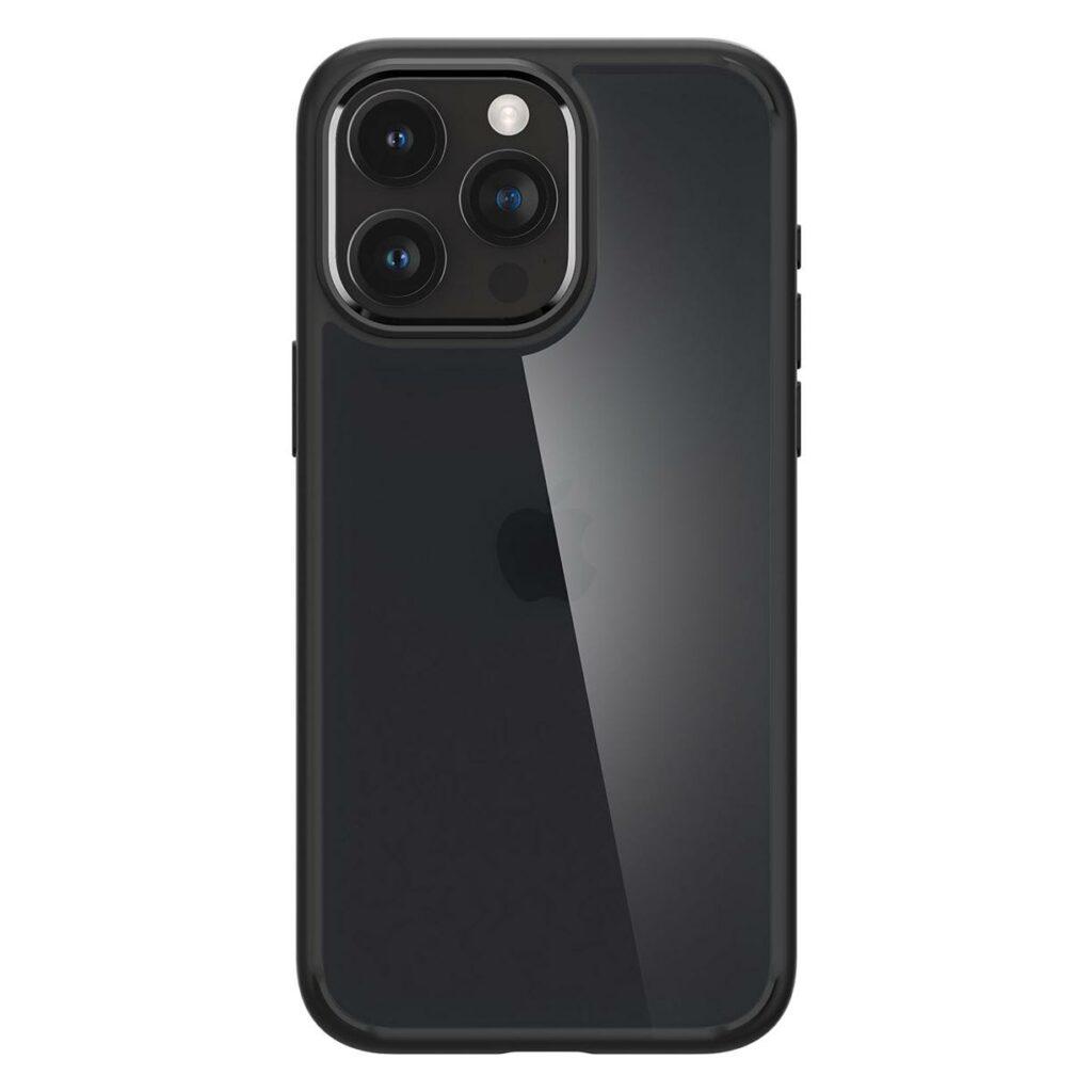 Чохол-бампер для телефону Spigen Ultra Hybrid Apple iPhone 15 Pro Max Frost Black (ACS06568)