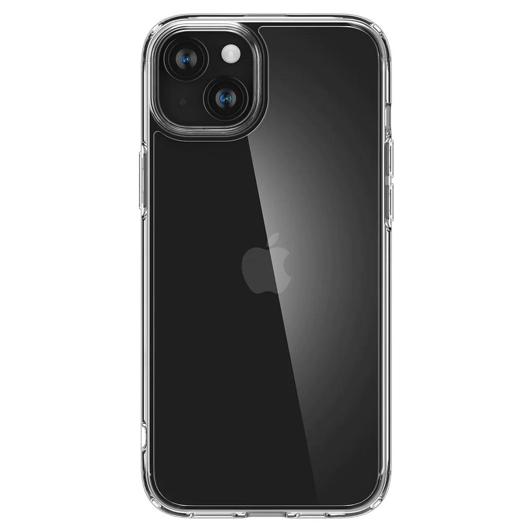 Чохол-бампер для телефону Spigen Crystal Hybrid Apple iPhone 15 Crystal Clear (ACS06483)